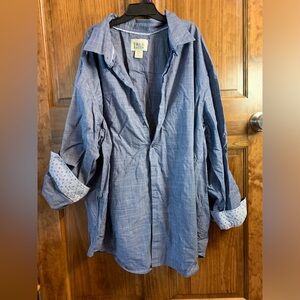 True Grit Navy Button-Up Shirt
